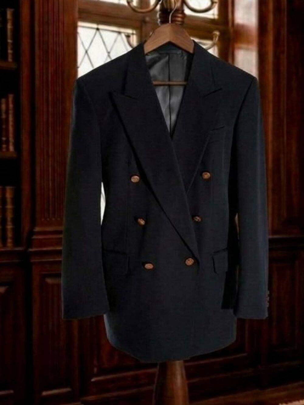 VTG Principles for Men Navy Blue Blazer Jacket Size 44R